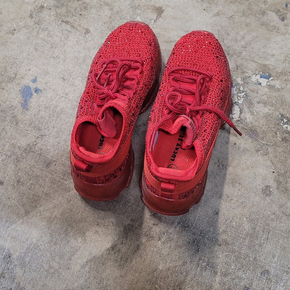 Kids Red Sneakers
